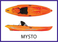 Mysto sit on top kayak by Ocean Kayak