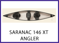 Saranac 146 XT angler canoe by Old Town