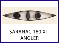 Saranac 160 XT Angler canoe by Old Town