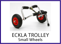 Kayak trolley (small wheels) by Eckla