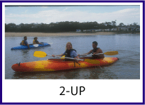 2-Up entry level 2 person kayak by Australis