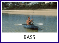 Bass entry level white water kayak by Australis