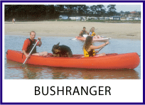 Bushranger canoe by Australis