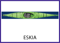 Eskia sea kayak by Necky