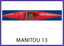 Manitou 13 recreational kayak by Necky
