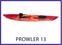 Prowler 13 sit on top kayak by Ocean Kayak