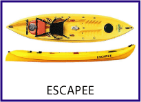 Escapee sit on top kayak by Q-Kayaks