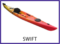 Swift sit on top kayak by Q-Kayaks