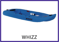 Whizz sit on top kayak by Q-Kayaks