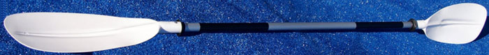 Double Tyronsea kayak paddle (aluminium with heatshrink) by Australis