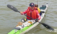Rod Smith paddles 2,000km on the Murray River
