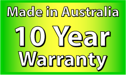 Australis 10 year warranty to original purchaser